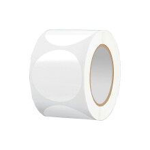 (38MM) 500Counts Round Sealing Sticker Clear PVC Seal Sticker Adhesive Wrapping Labels for Envelopes Mailing Packaging