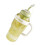 Elegant Cup with Unique Straw Big Capacity Plastic Water-Green 1