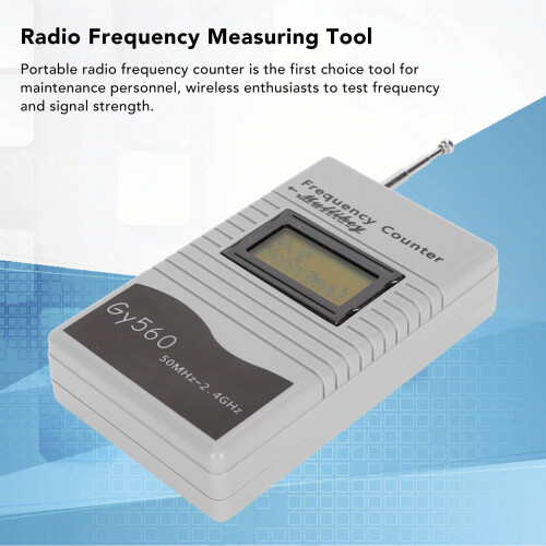 Mini Gooit GY560 Frequency Counter 50MHz‑2.4GHz Portable Tool 2