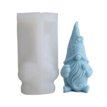 (bee) Christmas Dwarf Silicone Molds Epoxy Resin Mold DIY Scented Candle Mold Table Ornament Making Tool for Making Crafts