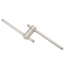 Edelstahl-Snooker-Queuespitzen-Kompressor für 14 mm runde Spitzen