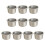 10pcs Convenient Pudding Moulds Nonstick Muffins Tin-B12 1