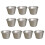 10pcs Western Cake Cup Aluminum Moulds for Creative-B00 1