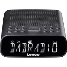 DAB+/FM-Radiowecker mit Bluetooth und dimmbarem LCD-Display