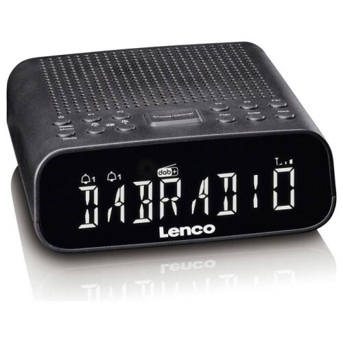 DAB+/FM-Radiowecker mit Bluetooth und dimmbarem LCD-Display 1