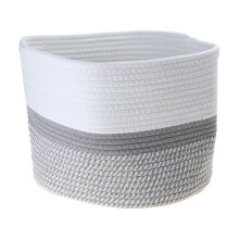 Grand panier de rangement pour salle de bain, panier à linge-GY