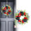19in Flower Wreath for Front Door Wall Window Decors 7