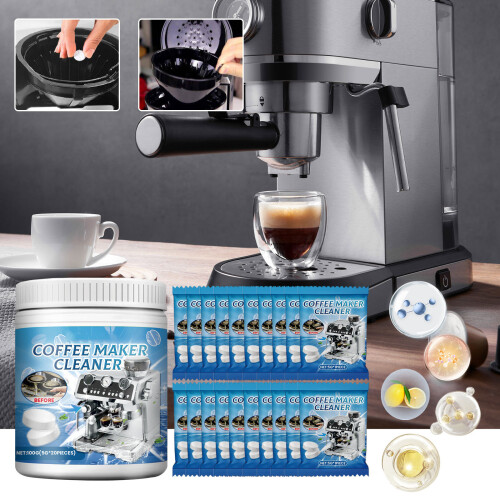 Quick Convenient Cleanings Tablets for Coffee Maker Say-1 can 2