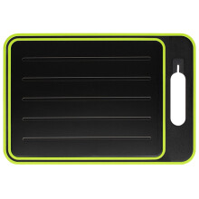 Meat Food Defrosting Tray Practical Double Sided-Black large
