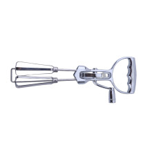Manual Eggs Beater Double Rotary Eggs Whisk Eggbeater Convenient