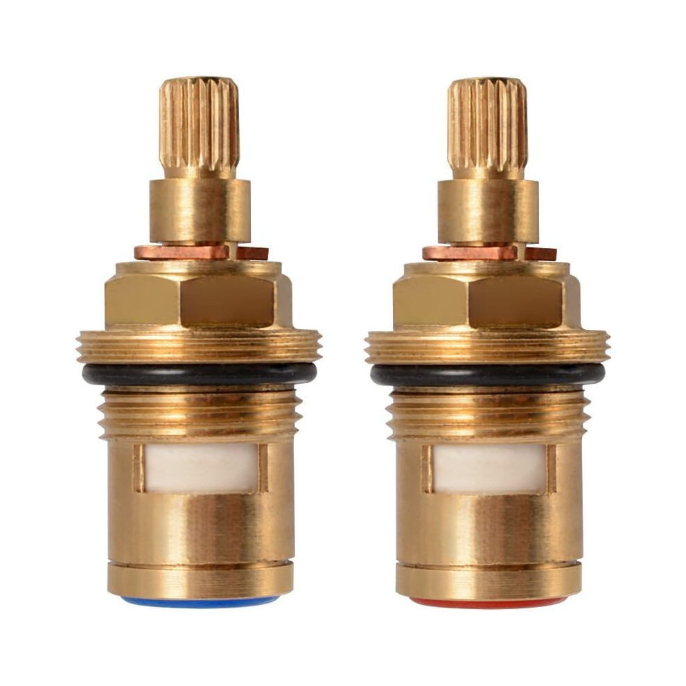 Leakage Prevention Replacement Cartridge For Faucets, Clockwise Counterclockwise Operation Solid Brass Construction Easy Installation 9441426920328