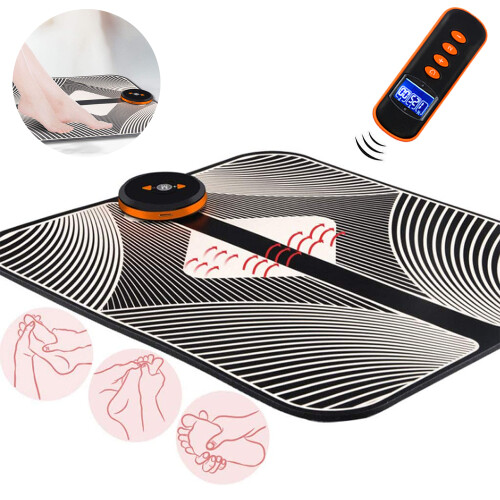 Versatile At-home Solution Portable Foot Massager Mat For Deep Tissue Results Customized Massage Techniques Pulse Sensation 1