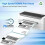 Inkless Printing Shipping Label Printer, Direct Thermal Technology & Multi-Platform Compatibility, Automatic Label Identification, Thermal Printer 4