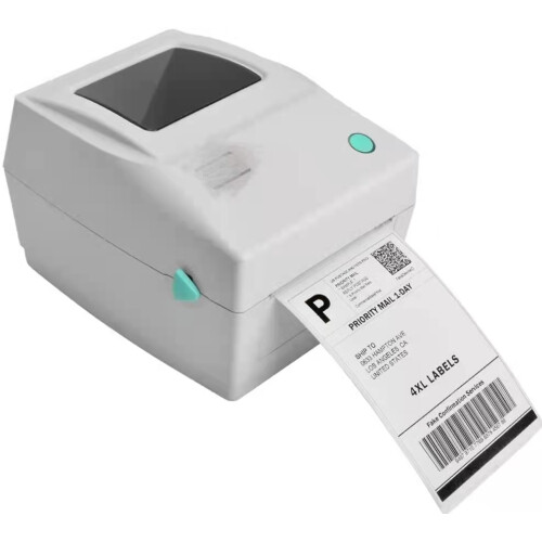 Compact Multi-functional Label Printer, USB Serial Interface for Seamless Connectivity, Direct Thermal Printing for Quick and Cost-effective
