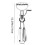 Manual Eggs Beater Double Rotary Eggs Whisk Eggbeater Convenient 2