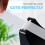 Διανομέας ταινίας γραφείου για το σπίτι, επαναχρησιμοποιήσιμος μαύρος πλαστικός 1