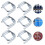 200Stk Clips Verpackungszubehör Strap Fixierer 10