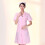 Rosa Pflegeuniformen Mit Taschen Schlanke Passform 8