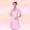 Rosa Pflegeuniformen Mit Taschen Schlanke Passform 9