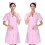 Rosa Pflegeuniformen Mit Taschen Schlanke Passform 2