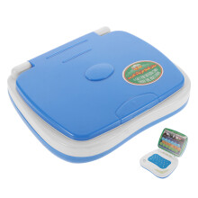 4Stk Kinder-Laptop Faltbar Blau Mit Touchscreen Und Früherziehung