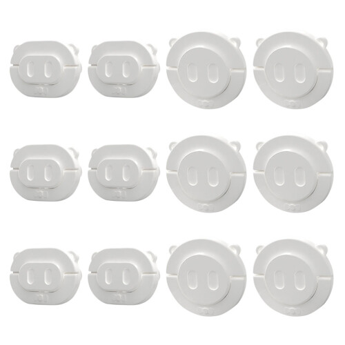 4Sets Baby Sicherheitsstecker Kunststoff Steckdosenschutz