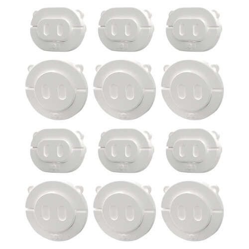 4Sets Baby Sicherheitsstecker Kunststoff Steckdosenschutz 2