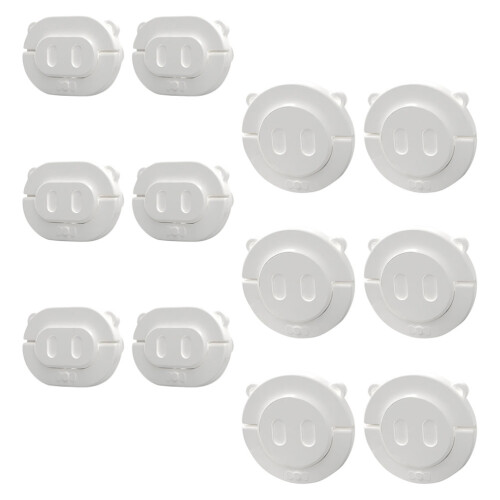 4Sets Baby Sicherheitsstecker Kunststoff Steckdosenschutz 1
