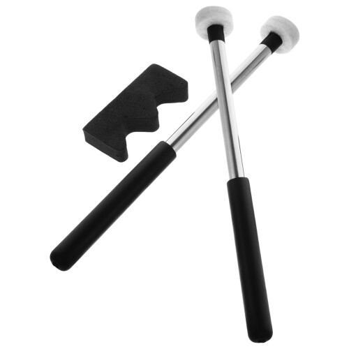 4Stk Sängerisch Schale Mallets Robust Filz Trommelstab Set 2