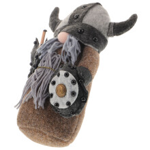 2Stück Viking Ritter Gnome Zwerg Puppe Für Und Festival