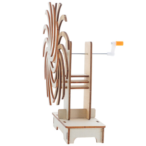 2Sets Kinder Experimentier-Set Holz-Drehmodell Für Physikunterricht