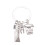 2Pièces - Élégant Brosse/dentifrice Argenté Accessoire 11