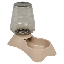 (Medium) Automatic Pet Feeder Drinking Bowl Dispenser Dog Cat Food Water Station Dish Home