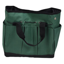 Heavy Duty Garden Tool Organizer Bag, Canvas Storage Bag for Gardening Tools with Ergonomic Pockets, Ideal Gift for Gardening Enthusiasts