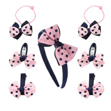 3Stk Haarschmuck Haarbänder Bunt Haarklammern Scrunchies Tiara Set