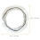 2Stk Fotografie Weiß Ringlicht Diffuser Translucent Nylon 11