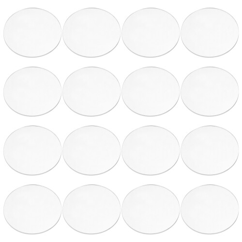 60 acryl kreisrohlinge transparent scheiben 2