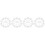 48St Vertical Blind Carrier Wit, Premium Plastic Vervangingsonderdeel 6