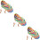 60St Kleur Finger String Game Voor Plezier En Handtraining 11