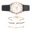 1Set Lady En Armband Set PU Multi 8