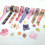 10 Blumenblatt Sticker Bunt DIY Für Scrapbooks 11