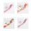 10 Blumenblatt Sticker Bunt DIY Für Scrapbooks 3