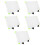5Sets Plastic Whiteboard Dry Erase Board for Home Double-Sided Writing 9