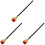 3St Rood Cosplay Cane Plastic Halloween Feest Versiering 4