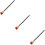 3St Rood Cosplay Cane Plastic Halloween Feest Versiering 11