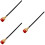 3St Rood Cosplay Cane Plastic Halloween Feest Versiering 9