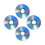 4 Sets Blanke Cd-Schijf Voor En Audio Opname 8