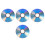 4 Sets Blanke Cd-Schijf Voor En Audio Opname 9
