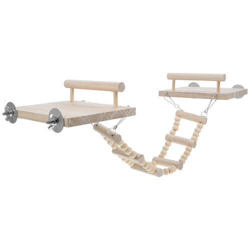 3Sets Multi Vogelstand Met Ladder En 2