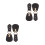 4St PU Alloy Toggle Sluitingen Jas Knopen Voor Vrouwen 5